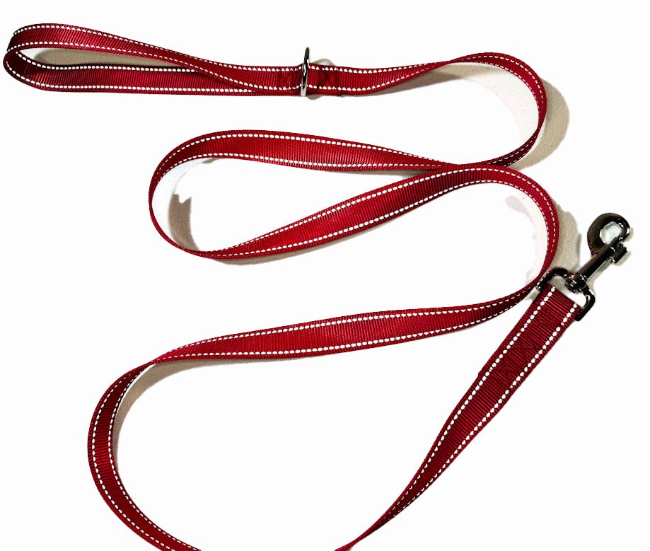 Reflective Leash 1" width choose length