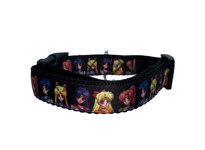 Girls Anime Collar 1" Width Adjustable