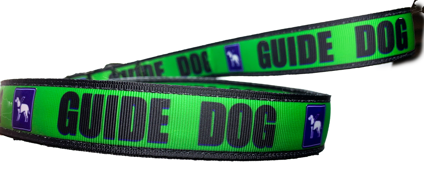 Guide Dog Leash 1" width choose length