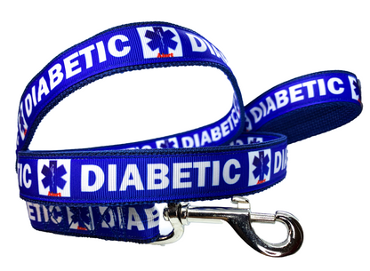 Diabetic Leash 1" width choose length