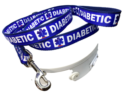 Diabetic Leash 1" width choose length