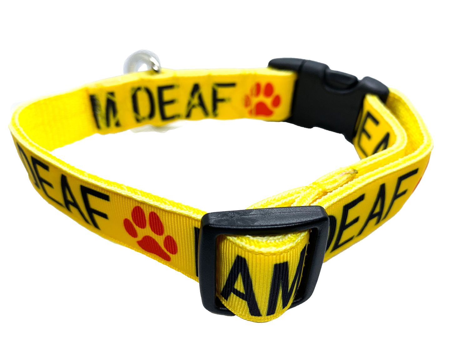 I AM DEAF Dog Collar, Adjustable