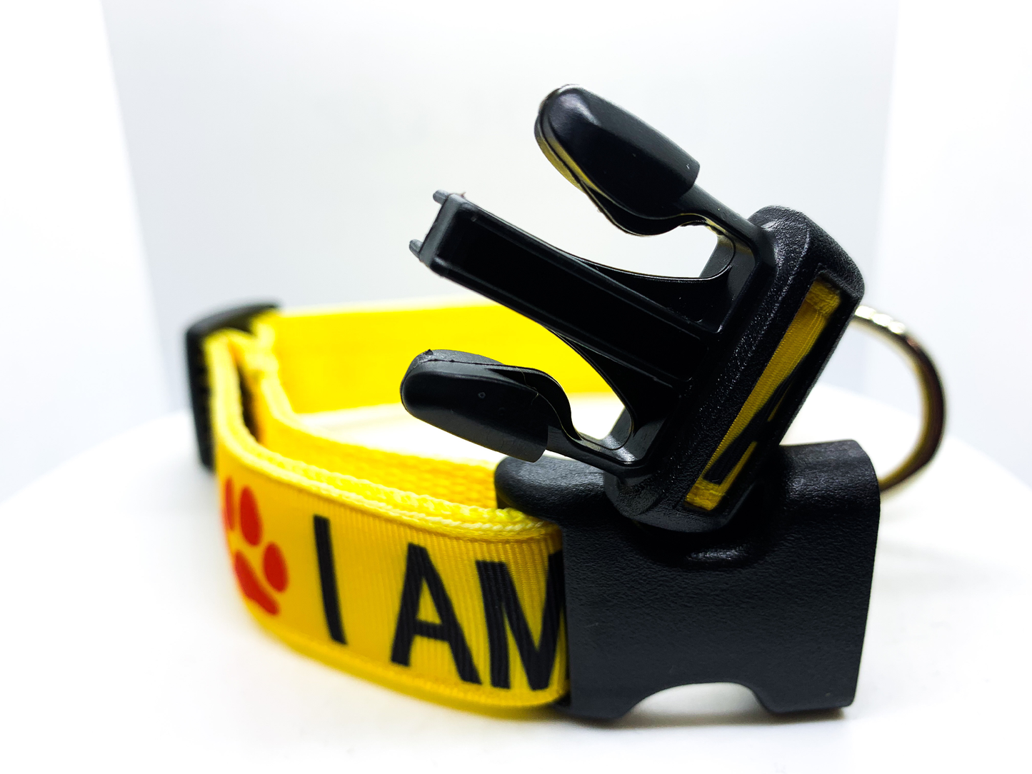 I AM DEAF Dog Collar, Adjustable