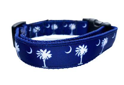 White Palmetto Collar, Adjustable South Carolina