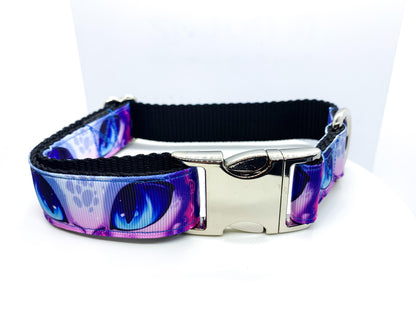 Blue Eyes Collar, Adjustable Dragon Eyes