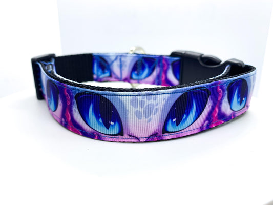 Blue Eyes Collar, Adjustable Dragon Eyes