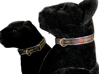 Rottweiler Collar Adjustable 1" or 1.5" width