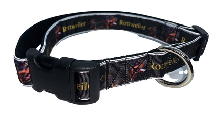 Rottweiler Collar Adjustable 1" or 1.5" width