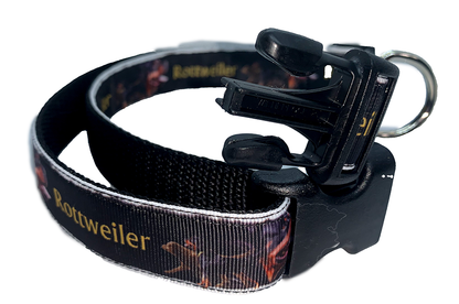 Rottweiler Collar Adjustable 1" or 1.5" width