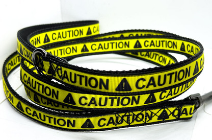Caution Leash Small 3/4 inch width Choose Length