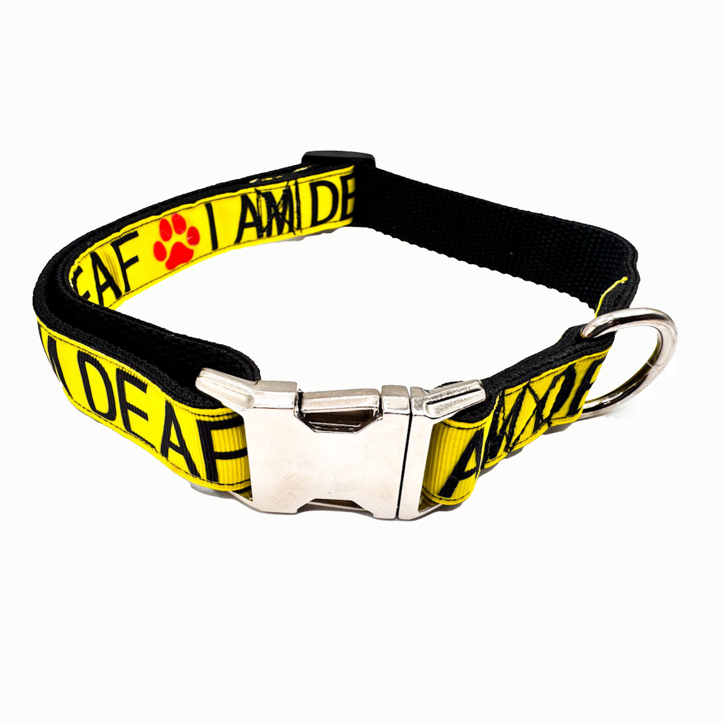 I AM DEAF Dog Collar, Adjustable